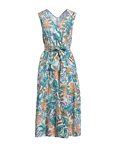 DIANA GALLESI Midi dress White 100% Cotton