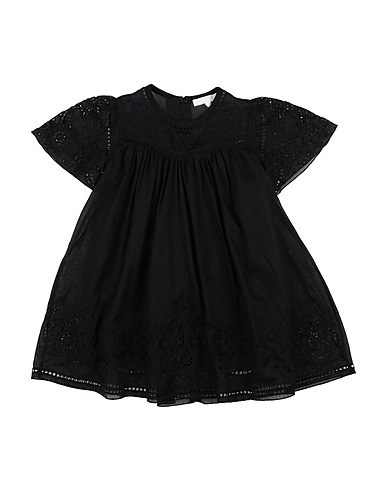 CHLOÉ Vestito Nero 100% Cotone
