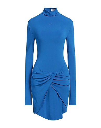 OFF-WHITE™ Sheath dress Azure 95% Viscose, 5% Elastane