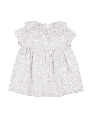 LARANJINHA Baby dress White 100% Cotton
