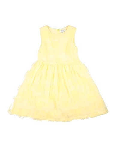 MAGIL Dress Yellow 100% Polyester, Nylon