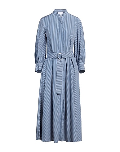 AKRIS Midi dress Blue 100% Cotton