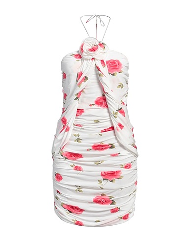 MAGDA BUTRYM Sheath dress White 87% Polyamide, 13% Elastane