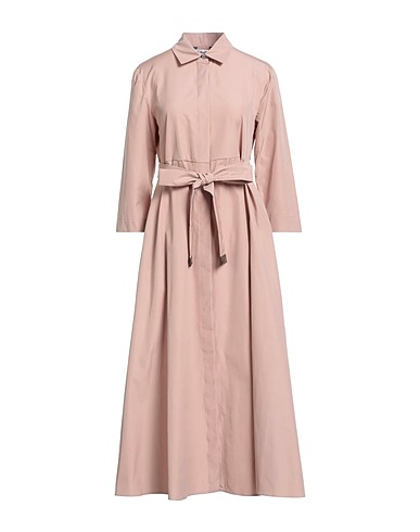 'S MAX MARA Midi dress Blush 100% Cotton