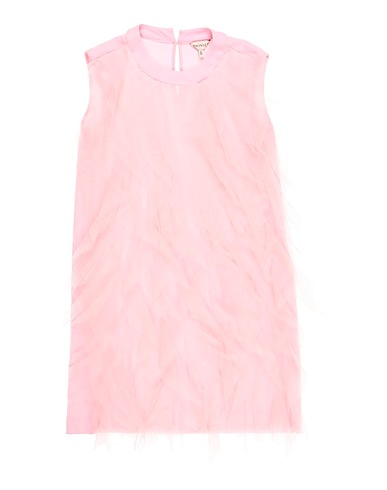 TWINSET Dress Pink 70% Viscose, 25% Polyamide, 5% Elastane, Polyester