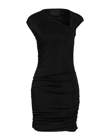 GAëLLE Paris Midi dress Black 92% Polyester, 8% Elastane