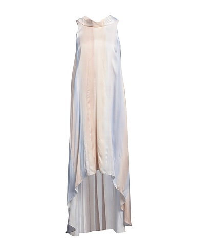 PESERICO Midi dress Beige 100% Viscose