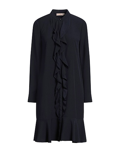 TORY BURCH Midi dress Midnight blue 100% Polyester