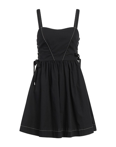 PINKO Short dress Black 100% Cotton, Polyester