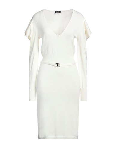 LIU •JO DRESSES Ivory 80% Viscose, 20% Polyamide