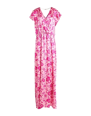 LIU •JO Long dress Pink 100% Polyester