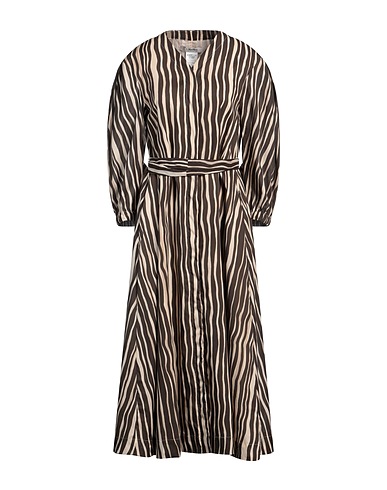 'S MAX MARA Vestito chemisier Testa di moro 100% Cotone