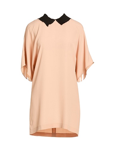 N°21 Short dress Blush 69% Acetate, 31% Silk