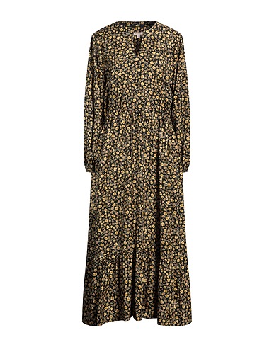 BARBOUR Long dress Black 100% Lyocell