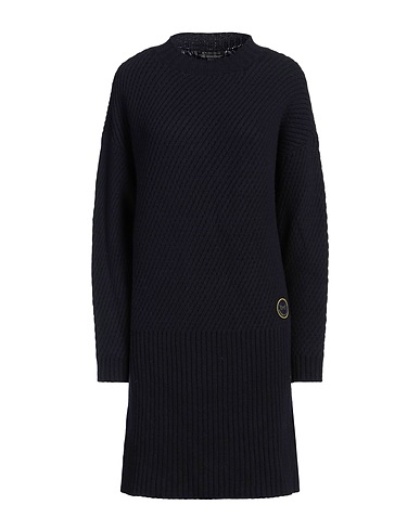 ARMANI EXCHANGE Sheath dress Midnight blue 80% Wool, 20% Polyamide