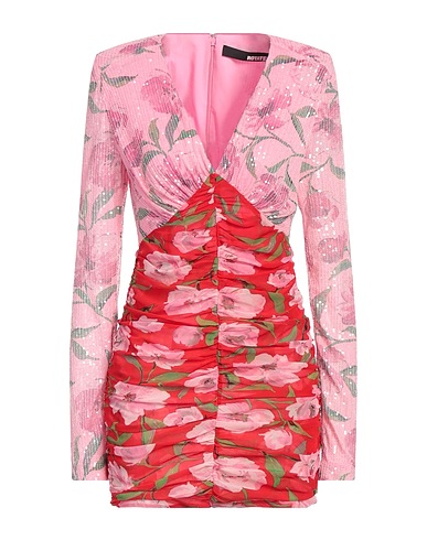 ROTATE BIRGER CHRISTENSEN Sequin dress Pink 95% Recycled polyester, 5% Elastane