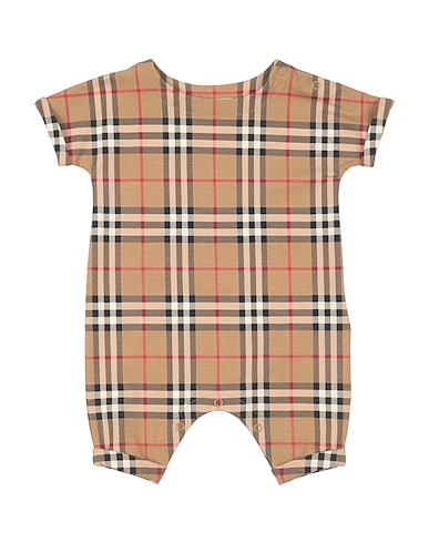 BURBERRY Baby jumpsuit 95% Cotton, 5% Elastane