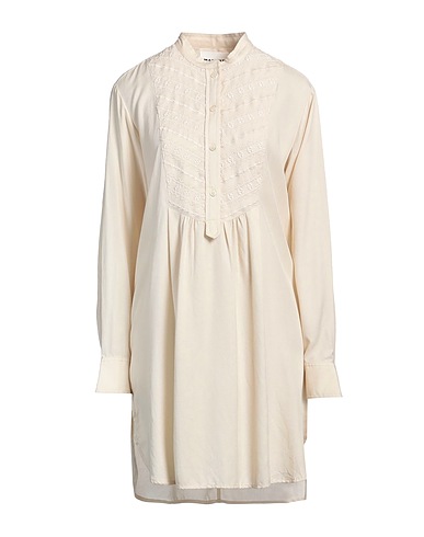 MARANT ÉTOILE Shirt dress Ivory 100% Polyester