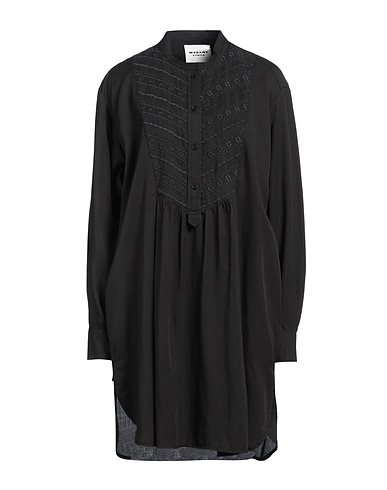 MARANT ÉTOILE Shirt dress Black 100% Polyester