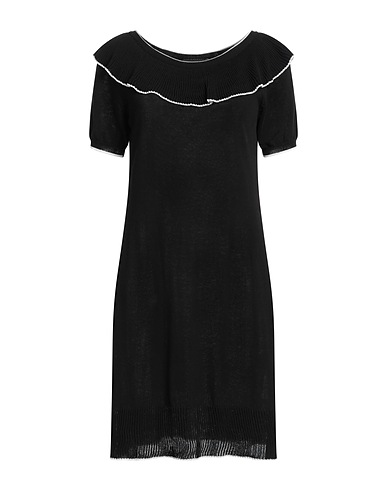 BOUTIQUE MOSCHINO Short dress Black 100% Cotton
