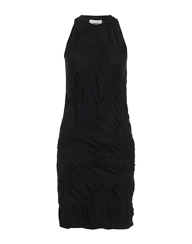 COPERNI Short dress Black 50% Cotton, 50% Modal