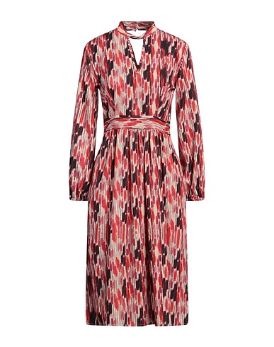 CARACTÈRE Midi dress Sand 95% Polyester, 5% Elastane