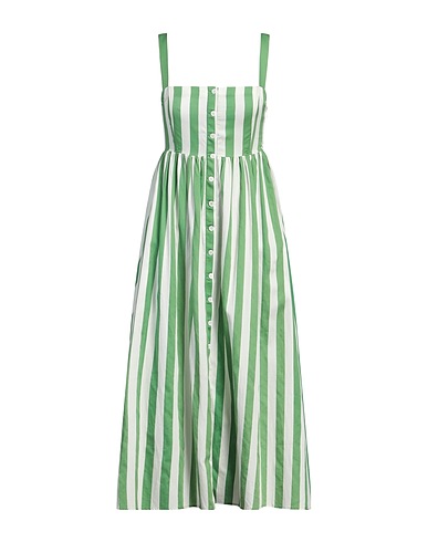 IDANO Midi dress Green 100% Cotton