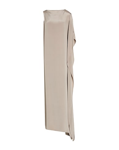 MAX MARA Long dress Grey 100% Silk