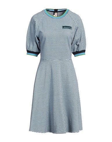 MARNI Midi dress Light blue 52% Viscose, 45% Polyamide, 3% Elastane