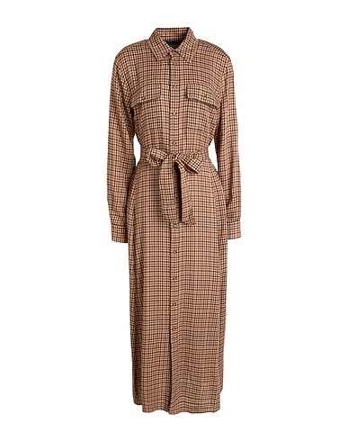 POLO RALPH LAUREN Long dress Belted Plaid Cotton-Blend Dress
47% Cotton, 46% Viscose, 7% Wool