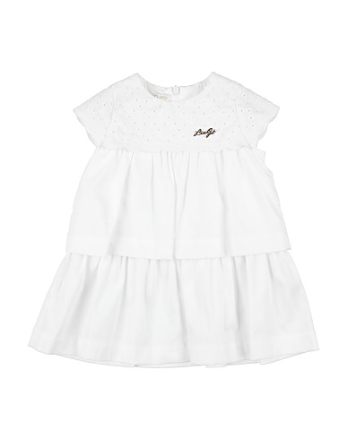 LIU •JO Vestido para bebé  White 71% Cotton, 26% Polyamide, 3% Elastane