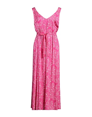 DES PETITS HAUTS Long dress Fuchsia 100% Viscose