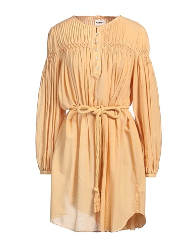 MARANT ÉTOILE 미니 원피스 샌드 80% 코튼, 20% 비스코스