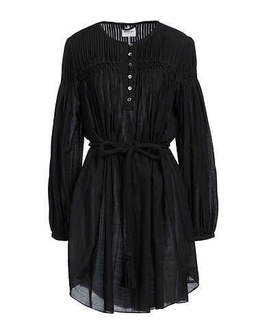 MARANT ÉTOILE Short dress Black 80% Cotton, 20% Viscose