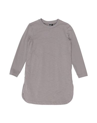 EUROPEAN CULTURE Dress Grey 95% Cotton, 5% Lyocell