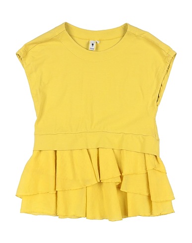 EUROPEAN CULTURE Dress Yellow 100% Cotton