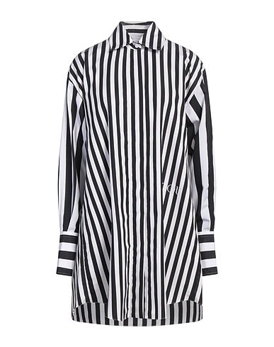 PATOU Shirt dress Black 100% Cotton