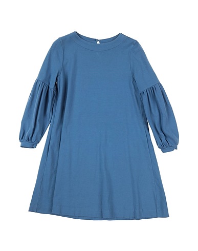 EUROPEAN CULTURE Dress Pastel blue 100% Cotton
