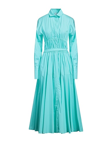 PATOU Vestito chemisier Turchese 100% Cotone