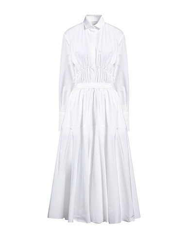 PATOU Long dress White 100% Cotton