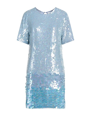 P.A.R.O.S.H. Short dress 90% Polyamide, 10% Elastane, PVC - Polyvinyl chloride