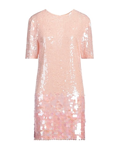 P.A.R.O.S.H. Короткое платье 90% Полиамид, 10% Эластан, ПВХ (Поливинилхлорид)