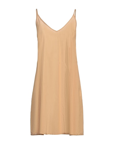 ICONA by KAOS Short dress Sand 100% Cotton