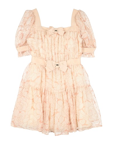 ELISABETTA FRANCHI Dress Beige 100% Polyester