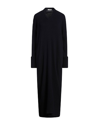 THE ROW Long dress Midnight blue 100% Cotton