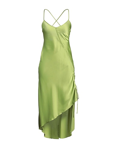 LIU •JO Elegantes Kleid Limettengrün 98% Polyester, 2% Elastan