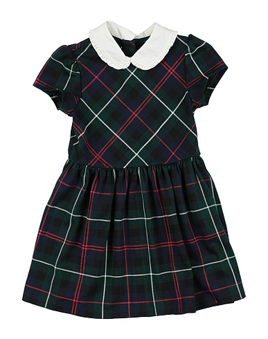 POLO RALPH LAUREN Dress SSCLLRKNTDRS-DRESSES-DAY DRESS
 Dark green 69% Polyester, 29% Viscose, 2% Elastane, Cotton