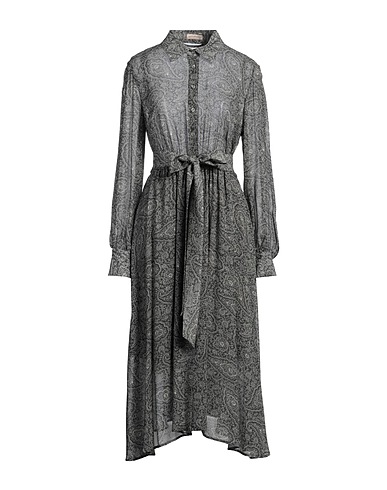 CAMICETTASNOB Midi dress Charcoal 100% Viscose