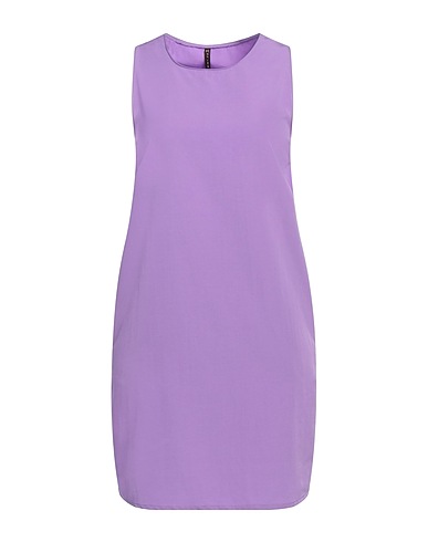 MANILA GRACE Sheath dress Mauve 53% Polyester, 47% Cotton