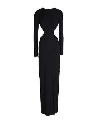 BALENCIAGA Elegantes Kleid Schwarz 75% Polyamid, 25% Elastan